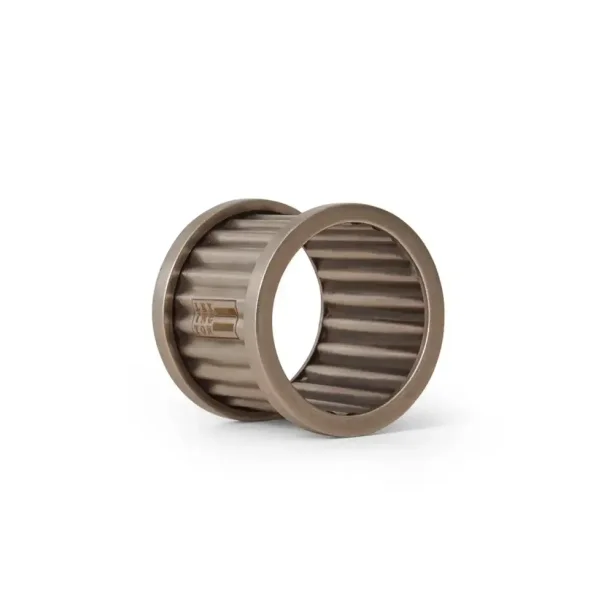 Lexington Metal Napkin Ring With Striped Structure