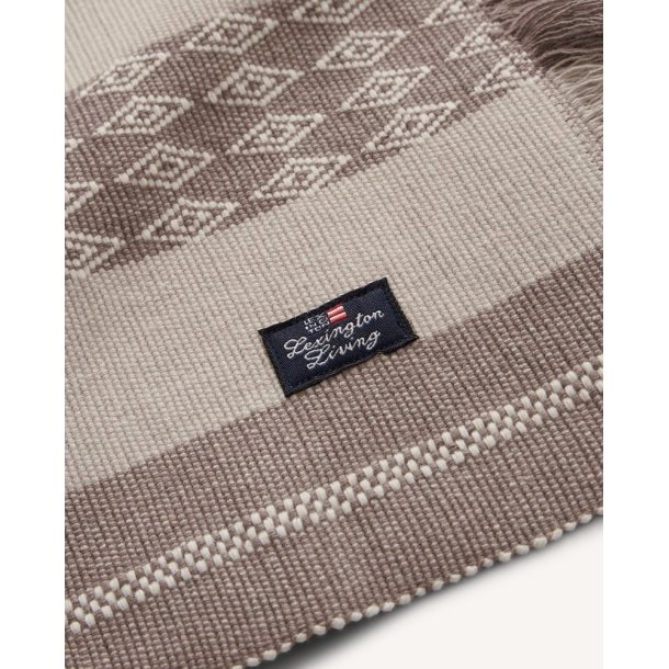 Lexington Jaquard Stribed Runner, 50 x 350 cm