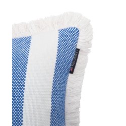 Lexington Striped Organic Cotton Fringe Pudebetr�k