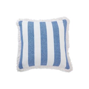 Lexington Striped Organic Cotton Fringe Pudebetr�k