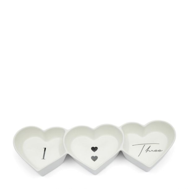 RM Triple Heart Serving Plate