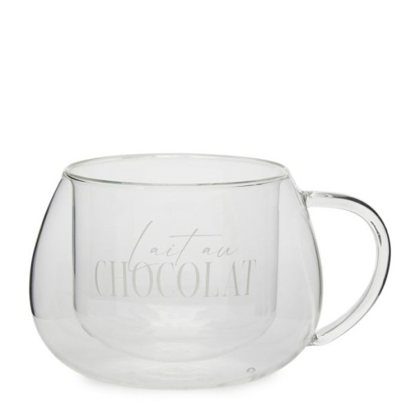 RM Lait Au Chocolat Double Wall Glass