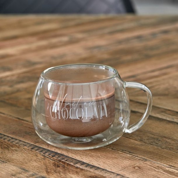 RM Lait Au Chocolat Double Wall Glass