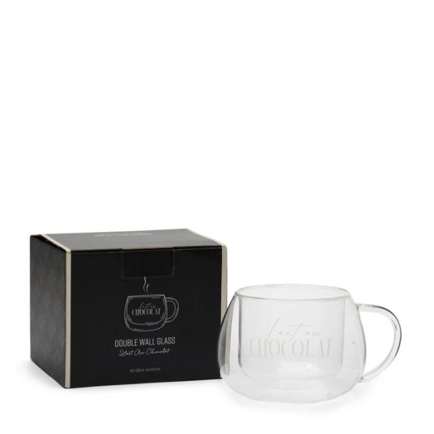 RM Lait Au Chocolat Double Wall Glass