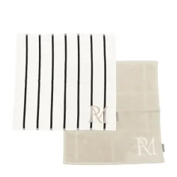 RM Kitchen Towel Stripes &amp; Check, s�t m. 2
