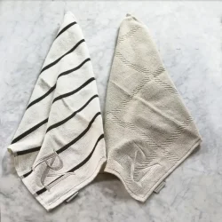 RM Kitchen Towel Stripes &amp; Check, s�t m. 2