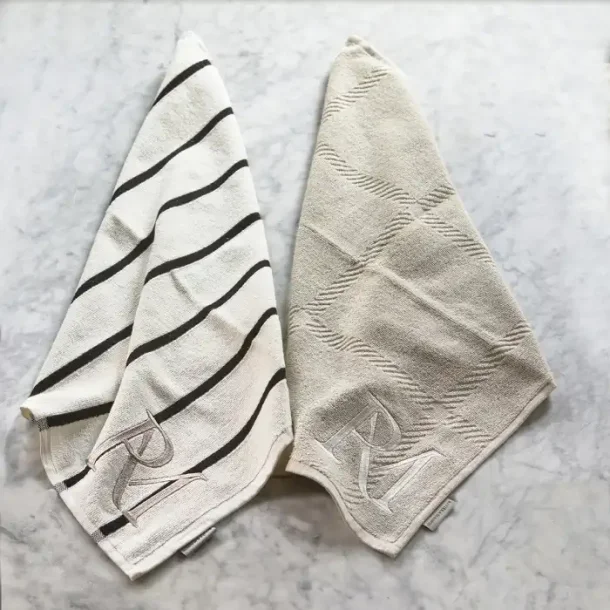 RM Kitchen Towel Stripes &amp; Check, s�t m. 2