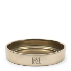 RM Candle Platter, gold