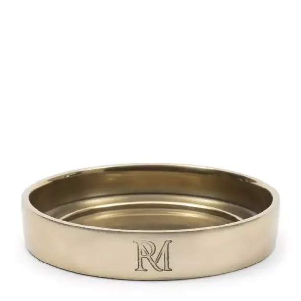 RM Candle Platter, gold