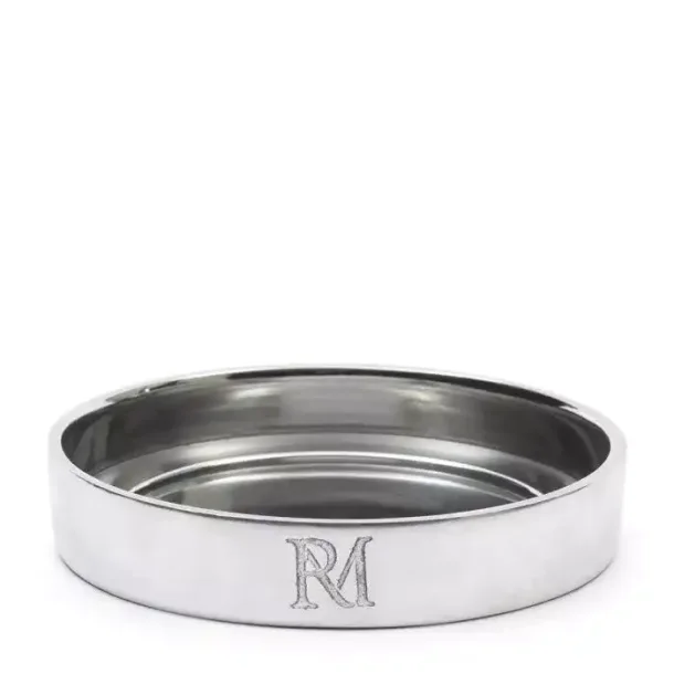 RM Candle Platter, silver