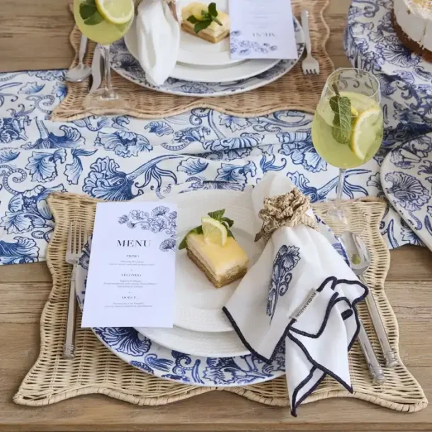 RM Floral Island Table Cloth , 270x150