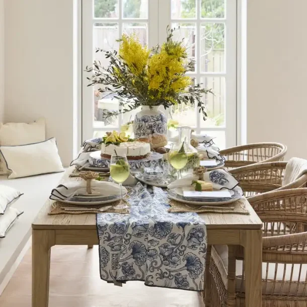 RM Floral Island Table Cloth , 270x150