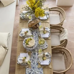 RM Floral Island Table Cloth , 270x150