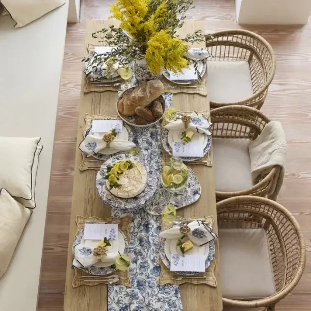 RM Floral Island Table Cloth , 270x150