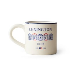 Lexington Beach Club Graphic Printed Earthenware Mug/4 stk.