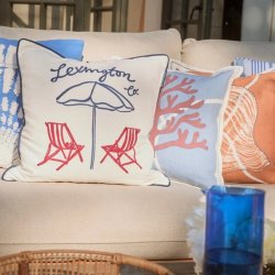 Lexington Beach Life Organic Cotton Canvas Pudebetr�k