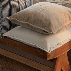 Lexington Icons Logo Velvet Pudebetr�k, Beige