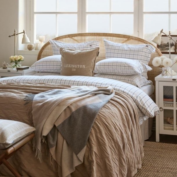 Lexington Icons Logo Velvet Pudebetr�k, Beige