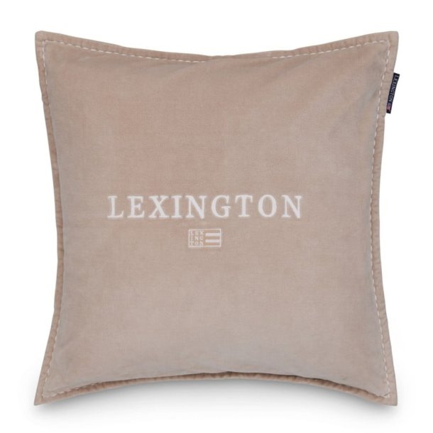 Lexington Icons Logo Velvet Pudebetr�k, Beige