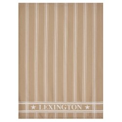 Lexington Cotton Jaquard Kitchen Towel Beige, s�t m. 2 stk.