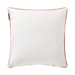 Lexington Beach House Organic Cotton Twill pudebetr�k, hvid/bl�/koral