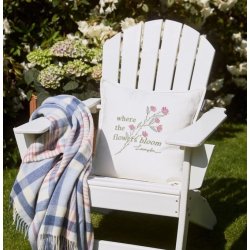 Lexington Flowers Bloom Linen Blend Pillow Cover