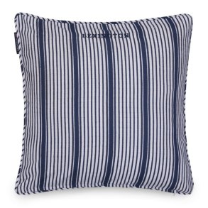 Lexington Icons Classic Striped Twill Pudebetr�k,  bl�/hvid
