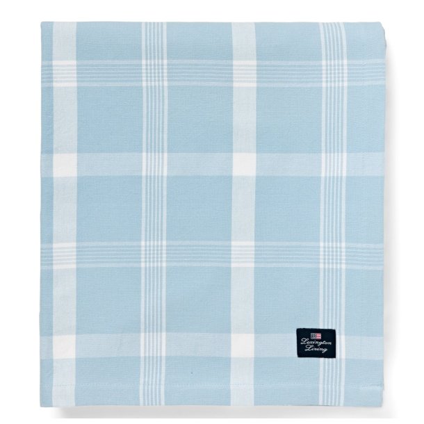 Lexington Checked Recycled Cotton Oxford Tablechloth 150 x 350 cm