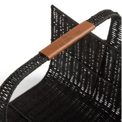 Lexington Firewood Holder, Black