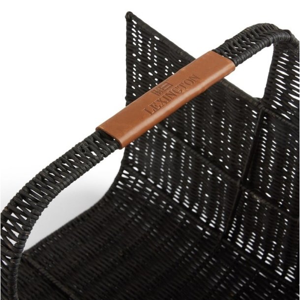Lexington Firewood Holder, Black