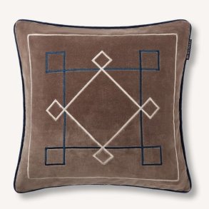 Lexington Graphic Embroidered Velvet Pudebetr�k