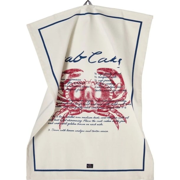Lexington Crab Cakes Organic Cotton Twill Viskestykke