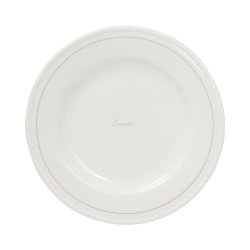 Lexington Porcelain Dinner Plate, white/beige, gaves�t m. 4 stk.