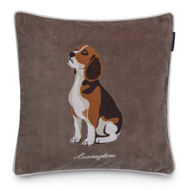 Lexington Dog Organic Cotton Velvet pudebetr�k, Stone