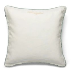 Lexington Organic Cotton Velvet Pillow Cover, Eucalyptus