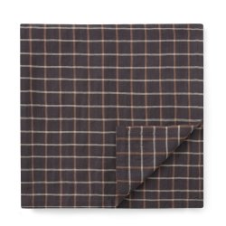 Lexington Checked Cotton/Linen Dug, 150x250 cm