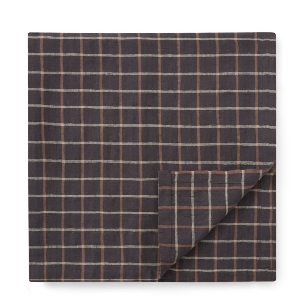 Lexington Checked Cotton/Linen Dug, 150x250 cm