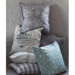 Lexington Farmers Market Organic Cotton Canvas Pudebetr�k, 50 x 50 cm