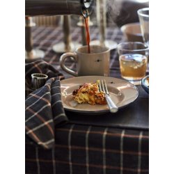 Lexington Checked Cotton/Linen Dug, 150x250 cm