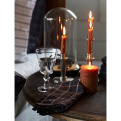 Lexington Checked Cotton/Linen Dug, 150x250 cm