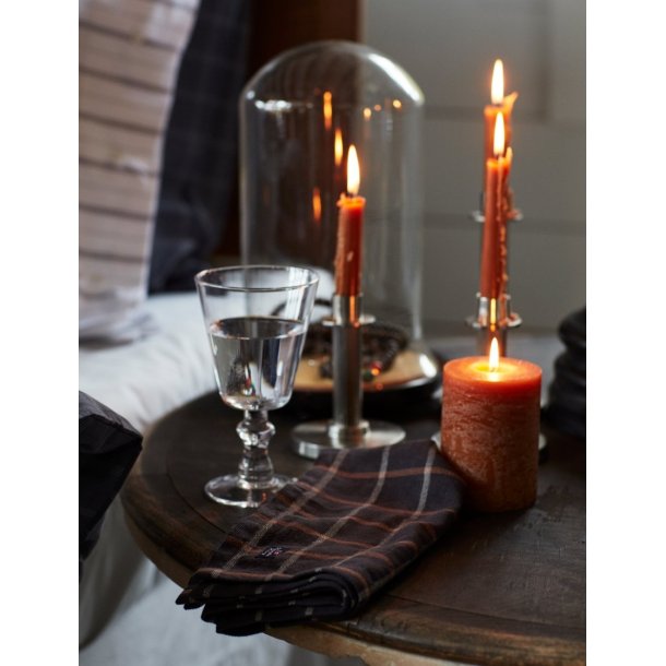 Lexington Checked Cotton/Linen Dug, 150x250 cm