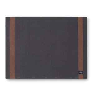 Lexington Organic Cotton Herringbone placemat
