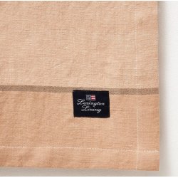 Lexington Checked tablecloth in linen blend, 150 x 350 cm