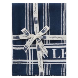 Lexington Cotton Jaquard Kitchen Towel Blue, s�t m. 2 stk.