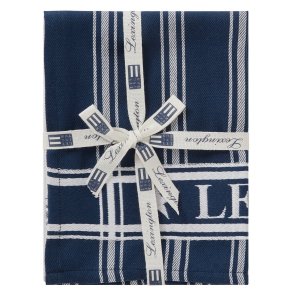 Lexington Cotton Jaquard Kitchen Towel Blue, s�t m. 2 stk.