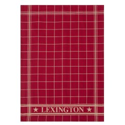Lexington Cotton Jaquard Kitchen Towel Red-S�t m. 2