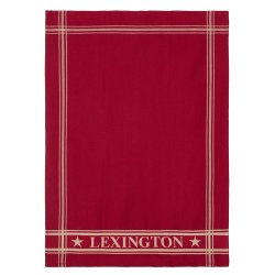 Lexington Cotton Jaquard Kitchen Towel Red-S�t m. 2