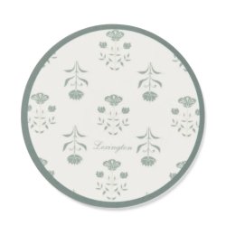 Lexington Floral Laminated Coaster set, (4 stk.)