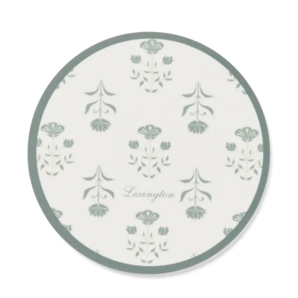 Lexington Floral Laminated Coaster set, (4 stk.)