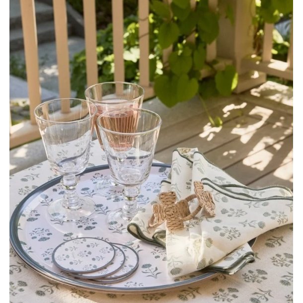 Lexington Floral Laminated Coaster set, (4 stk.)